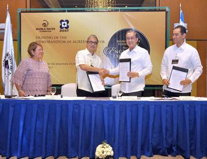 announcement-manila water foundation dost launch 1st natl award4engr excellence-06092015