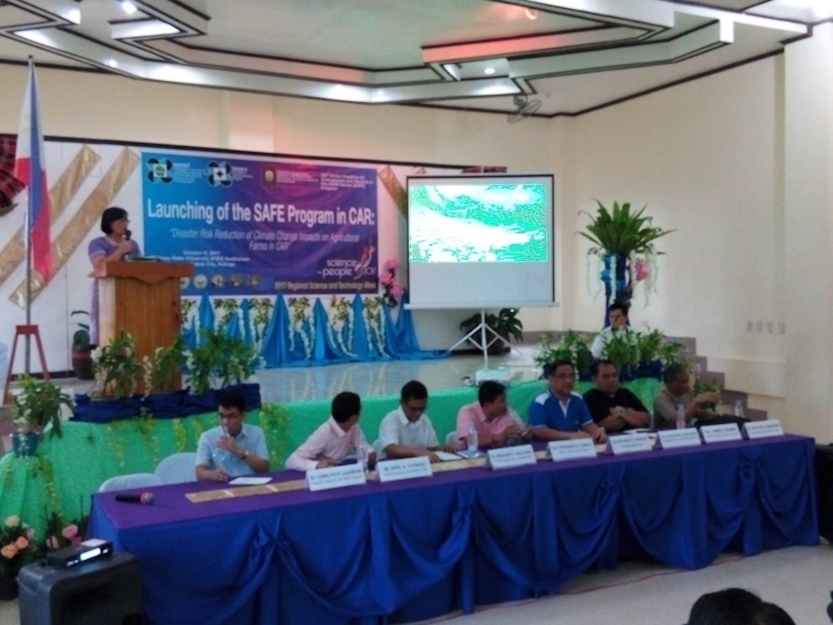 news dost cordillera launches program on climate change adaptation 11162017